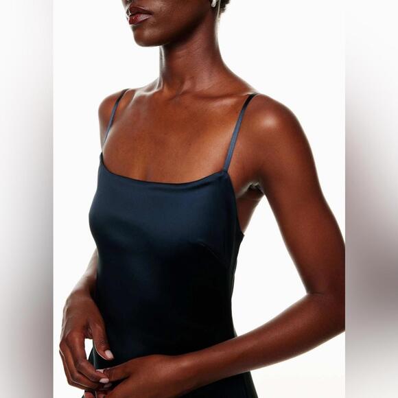 Aritzia Ten by Babaton Passion Satin Mini Slip Dress - Picture 4 of 14